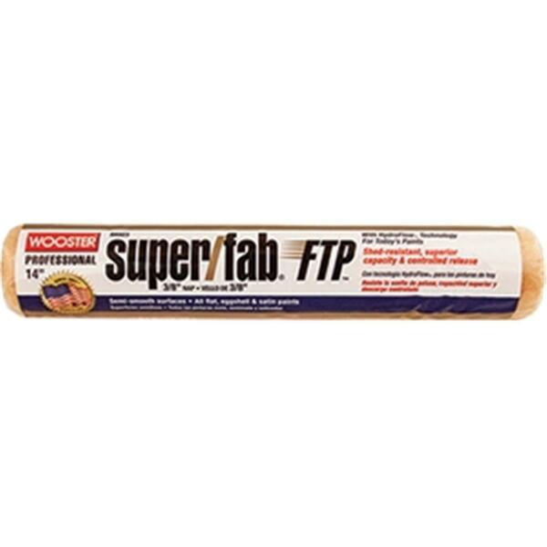 Wooster RR923 14 in. Super Fab Ftp 0.37 in. Nap Roller Cover 71497177278